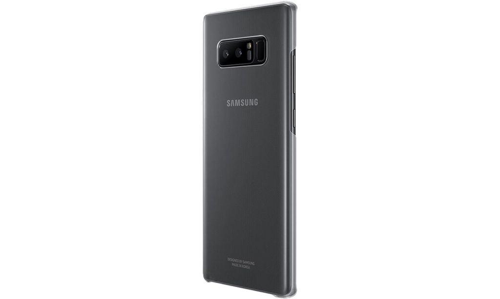 Etui Samsung Clear Cover do Galaxy Note 8 Black