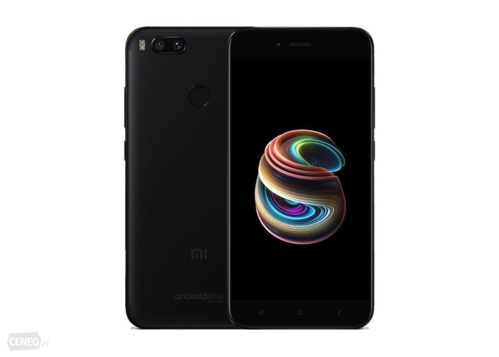 XIAOMI Mi A1  4/64GB czarny/black   Wa-wa   Paczkomat  Kurier.24H