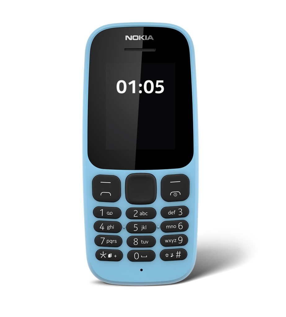 Nokia 105 2017  Dual SIM czarna FVAT