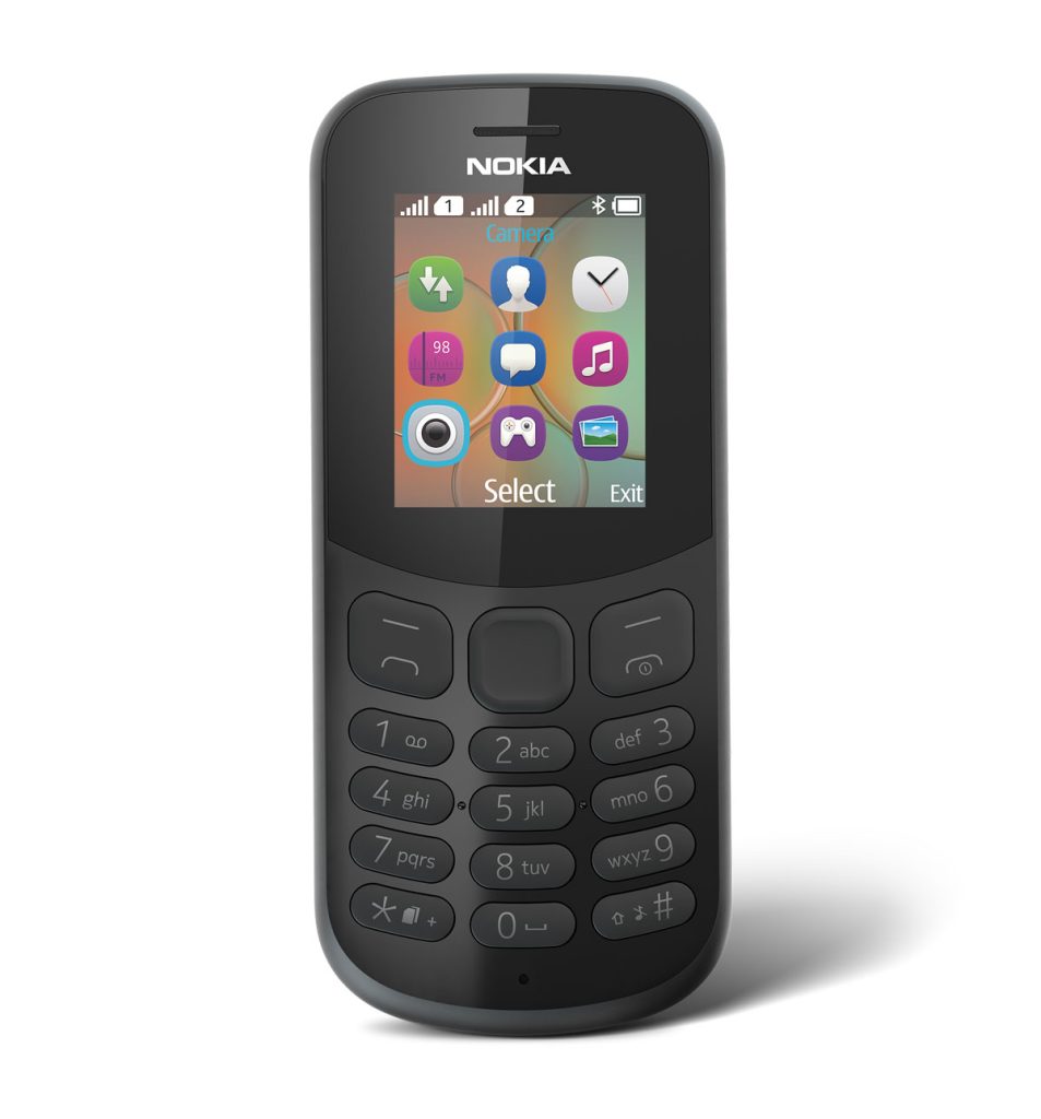 Nokia 130 (2017) Dual Sim Czarna  FV23%