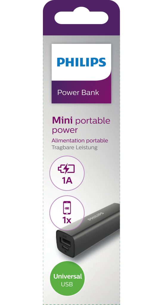 Power bank USB  Philips DLP2606U