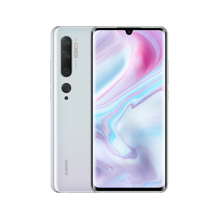 Xiaomi MI note 10  8GB/256GB 108MP Penta Camera glacier white