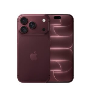 Apple iPhone 18 Pro 256GB Burgundowy – tył i przód