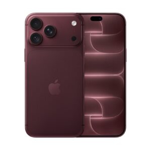 Apple iPhone 18 Pro Max 256GB Burgundowy – tył i przód