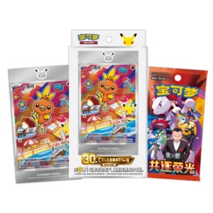 Pokémon 30th Anniversary First Partner Vol. 3 (chińska) – zestaw: karta promo w ramce i booster